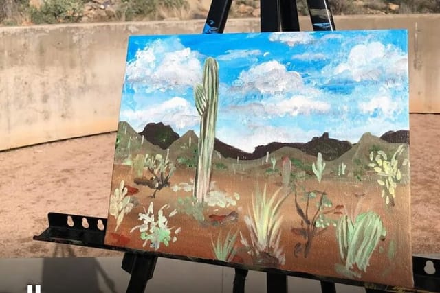 PAINTING in Arizona Nature trail - Photo 1 of 5